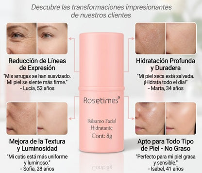 Bálsamo Facial Hidratante Antiarrugas — Colágeno Activo